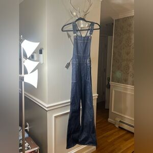 Madewell bell bottom overall